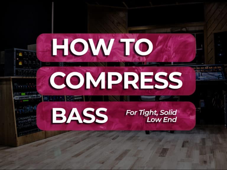 how to compress bass