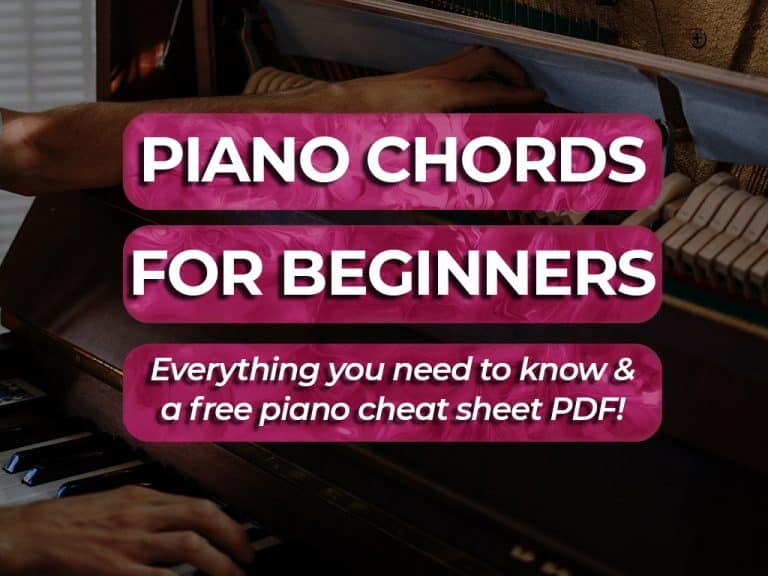 piano chords for beginners