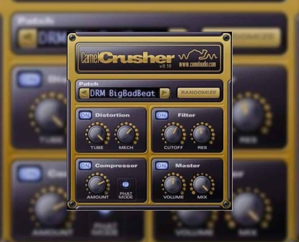 camel crusher free vst plugin
