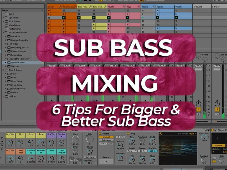 mixing sub bass