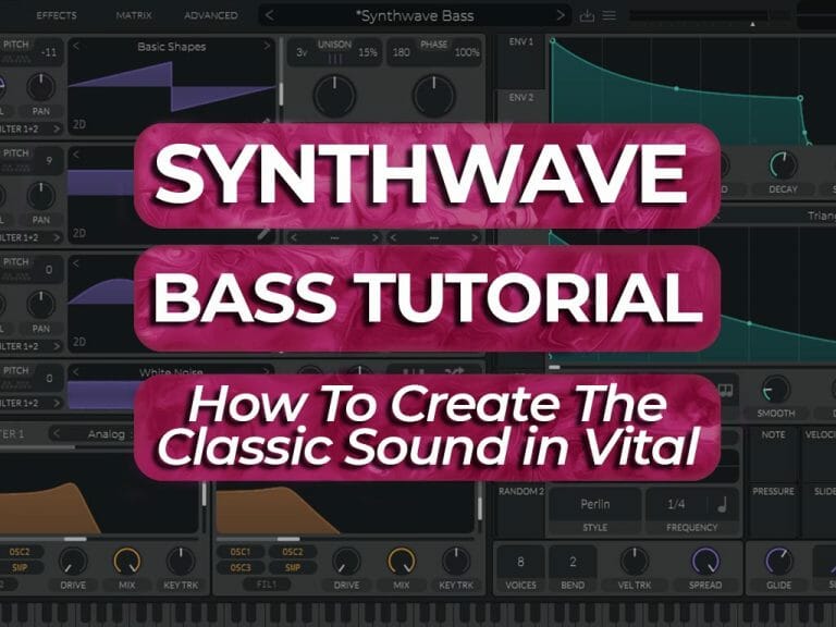 synthwave bass tutorial
