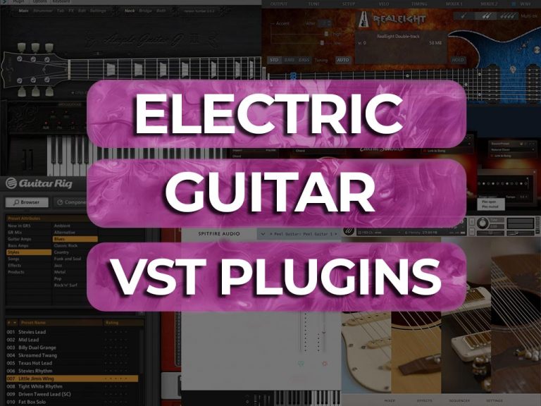 best electric guitar vst plugins