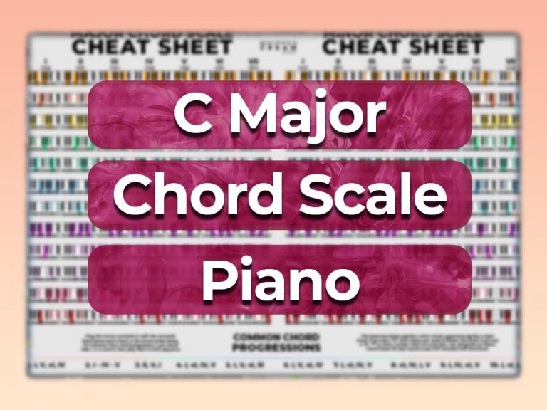 c major chord scale