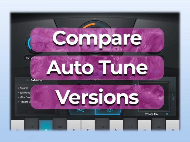 compare auto tune versions