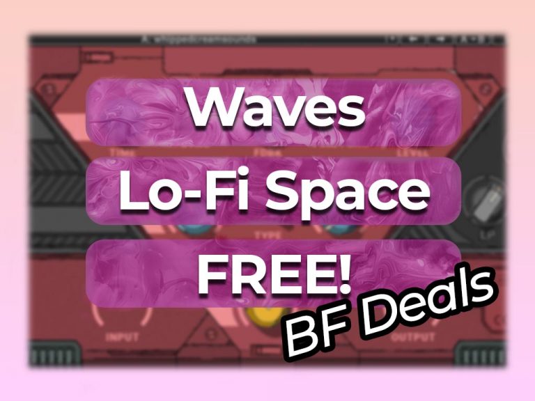 waves lofi space free black friday plugin