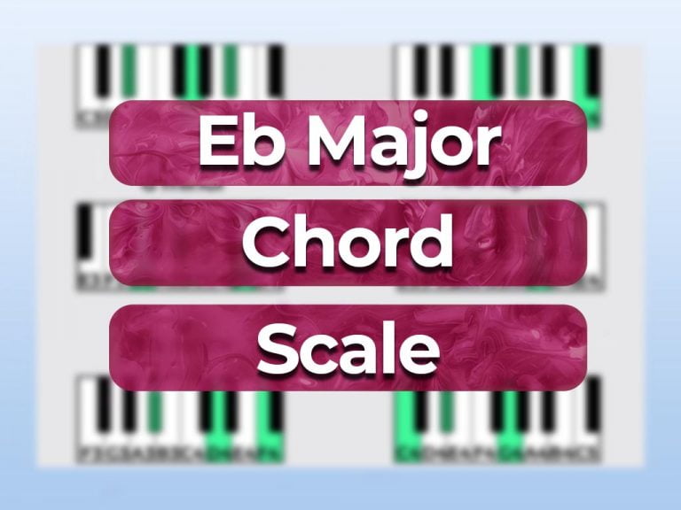 E flat major chord scale