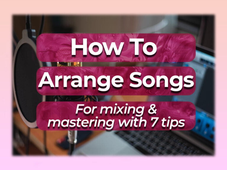 how to arrange songs